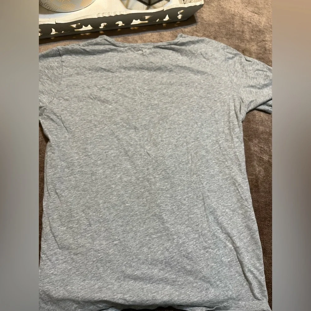 Lacoste Slimfit Underwear - Men’s Gray T-shirt, Size XL